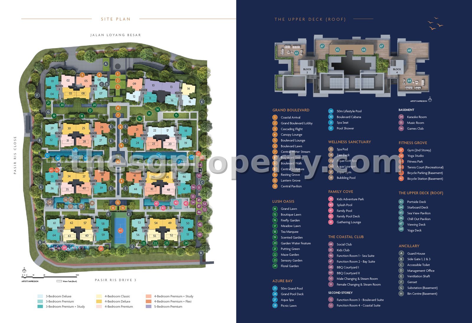 Coastal Cabana site plan