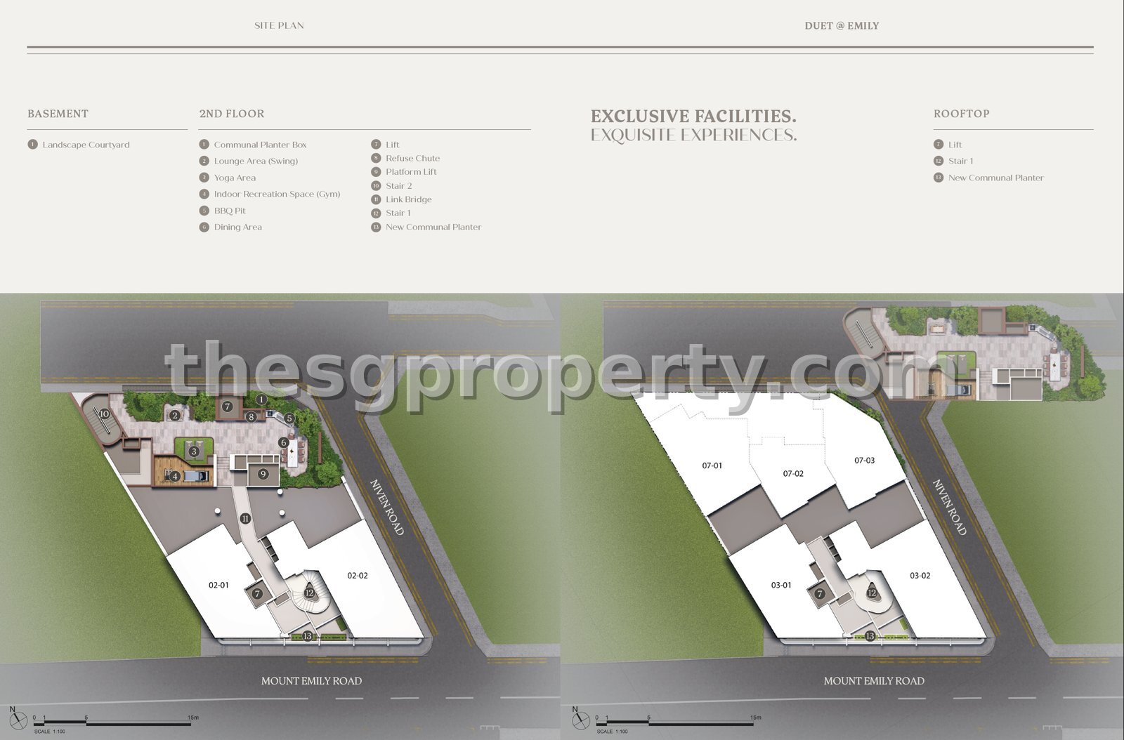 Duet @ Emily site plan