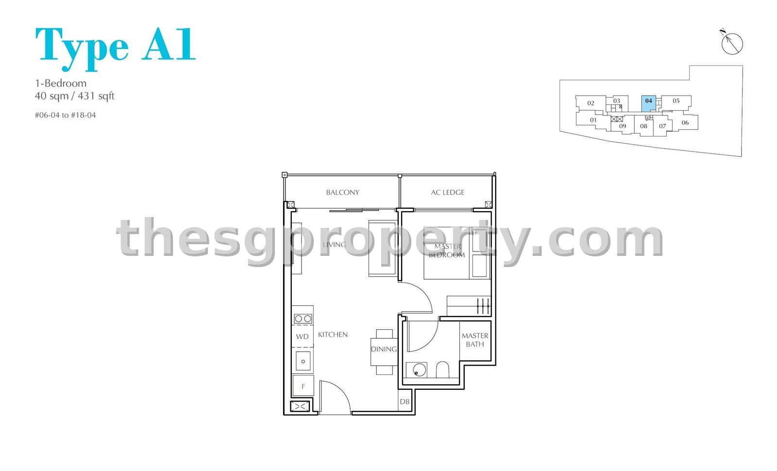 Jui Residences floor plan 1
