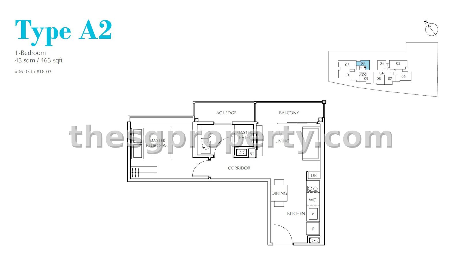 Jui Residences floor plan 2