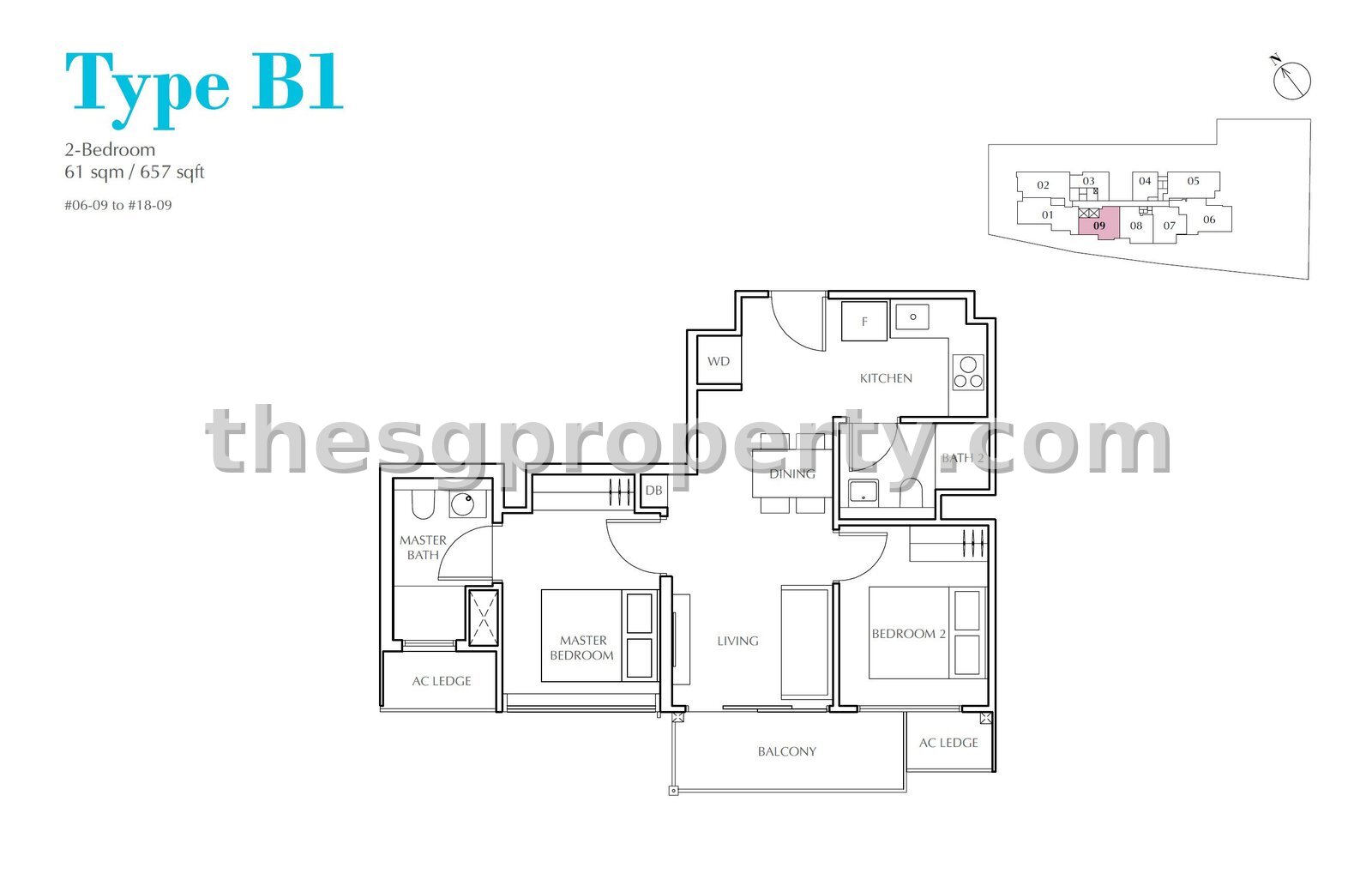 Jui Residences floor plan 3