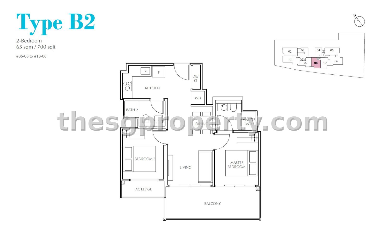 Jui Residences floor plan 4